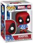 Marvel Holiday - Figurine Pop! Deadpool 9 Cm