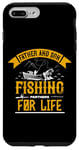 Coque pour iPhone 7 Plus/8 Plus Père et fils Partenaires de pêche pour la vie Fête des pères