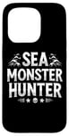 Coque pour iPhone 15 Pro Citation amusante de plongée Sea Monster Hunter