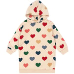 Konges Sløjd Lou Hoodie-klänning Bon Coeur Coloré |  | 5-6 years