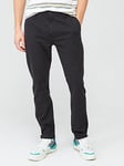 Levi's Levis Standard Taper Fit Chinos - Black, Mineral Black, Size 38, Inside Leg Regular, Men