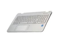 Hp 776250-031, Kabinett + Tastatur, Uk Engelsk, Bakgrunnsbelyst Tastatur, Hp, Envy X360, 15-U