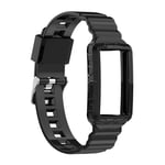 Fitbit Charge 4 klockarmband i silikon - Svart