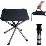 Tabouret Pliant Camping, Chaise Camping Portable avec Sac de Transport, Mobilier de Camping Chaise Peche, pour Voyage, Randonnée, Camping,