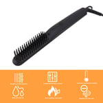 Electric Hair Straightener Brush Negative Ion Hair Straightener Styling Comb GFL