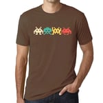 Homme Tee-Shirt Jeux Vidéo Rétro Jeux D'arcade Classiques - Retro Video Games Classic Arcade Gaming - T-Shirt Graphique Éco-Responsable Vintage Cadeau Nouveauté