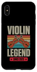 Coque pour iPhone XS Max Violin Legend Since 2023 Anniversaire pour violoniste