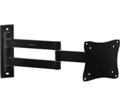 Properav Tilt & Swivel 13-28" TV Bracket, Black