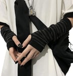 URAWESO Punk Goth Arm Warmers Gothic Sleeves.[G1330]