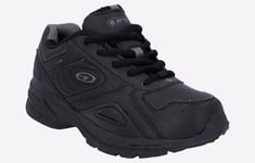 Hi-Tec Childrens Unisex XT115 Trainer Junior - Black - Size UK 12 Kids