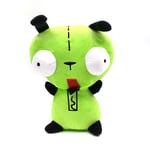 Alien Invader Zim 3D Eyes Robot Stuffed Plush Doll Green Bag 9.8" Toy Model Doll