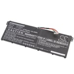 vhbw Batterie compatible avec Acer Aspire 3 A315-41-R1PK, A315-41-R295, A315-41-R3LC ordinateur portable Notebook (4&#8239;750mAh, 7,7V, Li-polymère)