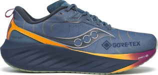 Saucony Men's Triumph 22 GORE-TEX Mirage/Navy, 43