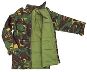 CAMO COMBAT PADDED JACKET boys 7-8 yr British army Camouflage soldier coat