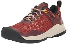 Keen Women's Nxis Evo Waterproof Hiking Shoe, Baked Clay/Golden Yellow, 7 UK