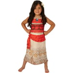 Vaiana Deluxe 110/116 cm (5-6 år) Klänning Moana Disney 228