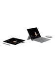 Microsoft Surface Go Type Cover - keyboard - with trackpad accelerometer - English International - ice blue - Tangentbord - Engelska - Blå