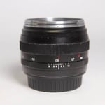 Zeiss Used ZEISS Planar T* 50mm F/1.4 ZE Lens - Canon Fit