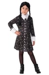 Rubies 702624L Family Wednesday Addams Child Costume Fancy Dress, Girls, Multi, L Halloween Halloween