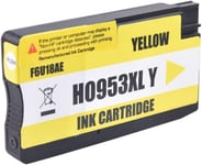 953XL Yellow Ink Cartridge With Ink Levels For HP OfficeJet Pro 8710 Printer