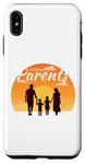 Coque pour iPhone XS Max Journée mondiale des parents, journée des grands-parents, papa maman, 1er juin