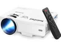 Xuanpad Mini Projector Portable Video-Projector 55k Hrs Multimedia Home Theatre