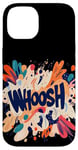 Coque pour iPhone 14 Costume humoristique Whoosh