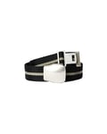 G-STAR RAW Women's Giada Pilot Belt, Multicolor (dk black/silver D24474-D567-9893), 85