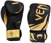 Venum, Challenger 3.0 Gants de boxe, Mixte Adulte, 12 Oz, Noir/Or