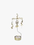 Pluto Produkter Christmas Star Spinner Tealight Candle Holder, Gold