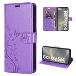 Case for Samsung Galaxy S24 phone case wallet case flip cover