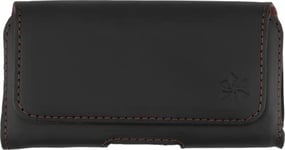 honju Horizon Étui de Ceinture en Cuir véritable pour Google Pixel 7a/Pixel 7/Pixel 7 Pro, OnePlus 11 5G UVM avec Passant de Ceinture pour Smartphones jusqu'à 170 x 85 x 12 mm, Fermeture magnétique,