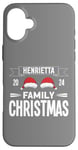 iPhone 16 Plus Celebrating 2024 Family Christmas - Henrietta Christmas Case