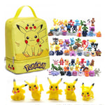 Pikachu-setti, reppu ja Pokemon-figuurit 144 kpl