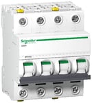 SCHNEIDER ELECTRIC ACTI9 IC60H JOHDONSUOJAKATKAISIJA 4-NAPAINEN B-KÄYRÄ 50A 10KA (A9F06450)