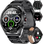 Montre Connectée Sports Homme 2024 1.32'' Avec Appel Bluetooth/Numérotation, Etanche Fréquence Cardiaque, Sommeil, Podomètre Ie Pour Android Ios