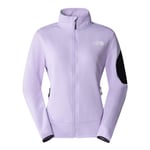 The North Face Womens Mistyescape Fleece (Lila (LITE LILAC/TNF BLACK) X-large)