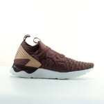 Asics Gel-Lyte V Sanze Knit Womens Burgundy Trainers - Brown - Size UK 9.5