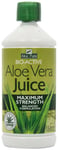 Aloe Pura Aloe Vera Juice Max Strength 1ltr-4 Pack