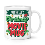 Personalised Christmas Movie Mug 10oz Mug Cup Film Mum Dad Sister Grandma