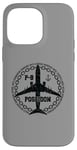 Coque pour iPhone 14 Pro Max P-8 Poseidon Avion militaire style vintage avant et arrière