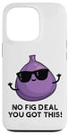 iPhone 13 Pro No Fig Deal You Got This Funny Fruit Pun Case