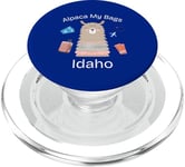 Alpaca My Bags Vacation Travel Outfit Idaho PopSockets PopGrip for MagSafe