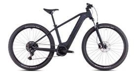 Vtt electrique semi rigide cube reaction hybrid performance 500 shimano cues 9v 500 wh 29   noir night 2025