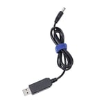 USB to DC Convert Cable 5V Voltage Step-Up Cable 5.5x2.1mm DC Male 1M New B9M6