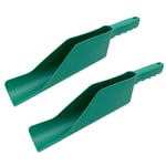 2 Pcs Roof Gutters Cleaning Tool for Ditch Skylights Garden Cleaning Shovel A7W4