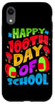 Coque pour iPhone XR Sac à dos amusant Happy 100th Day Of School