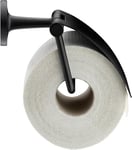 Duravit Starck T Porte-Rouleau de Papier, Laiton, Noir Mat, für 1 Rolle