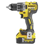 Perceuse visseuse 18V XR + 2 batteries 5Ah + chargeur + coffret TSTAK - DEWALT - DCD791P2-QW