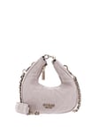 Sac Femme Guess Marieke Sac À Épaule Beige Clair Logo ND Choix=P Beige Clair